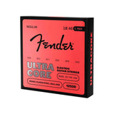 Fender 1250R UltraCore Elektrische Gitaar Snaren Nickel Plated Steel Ball End Light 010-046 3-Pack