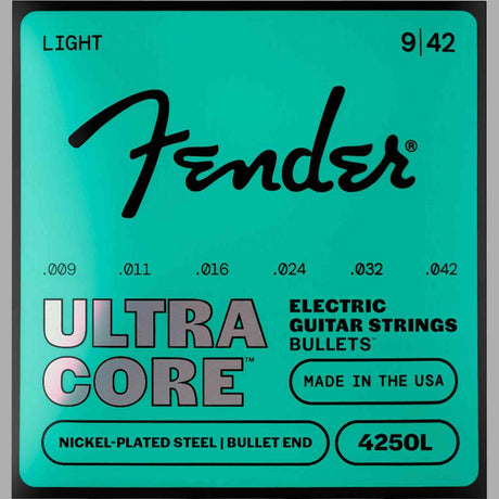 Fender UltraCore Elektrische Gitaar Snaren Nickel Plated Steel Bullet End Extra Light 009-042