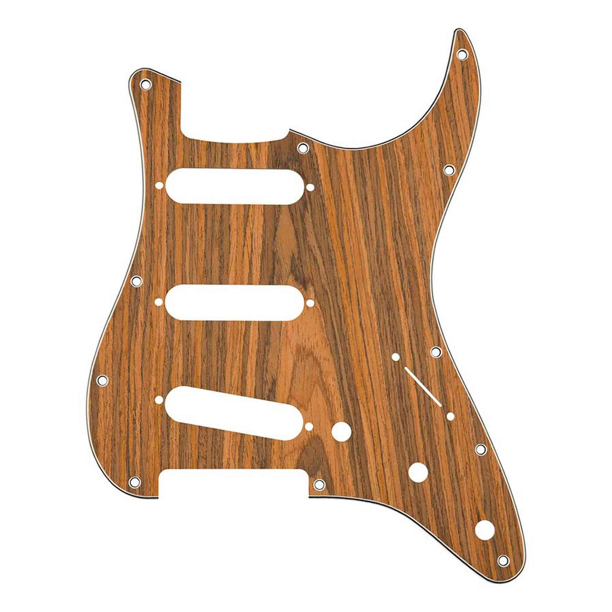 Fender 0992189001 Stratocaster Pickguard SSS Rosewood 5-Ply