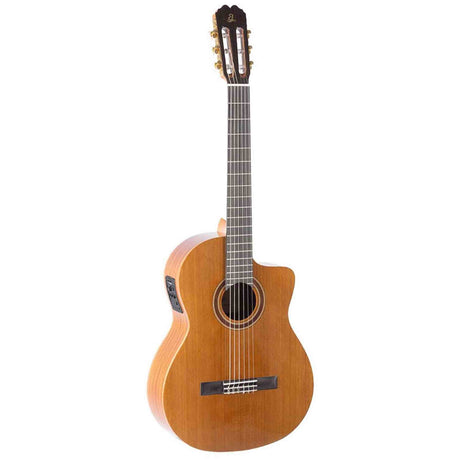 Admira GRANADA-ECF klassieke gitaar solid cedar sapele mahonie purple heart rosewood cutaway Fishman Clásica III
