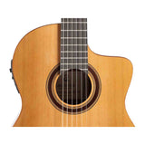 Admira GRANADA-ECTF thin body klassieke gitaar solid cedar sapele mahonie purple heart rosewood cutaway Fishman Clásica III