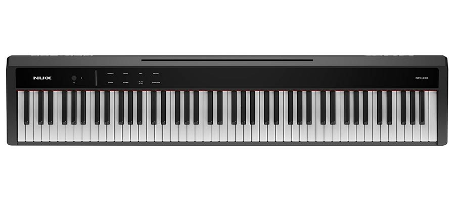 NUX NPK-200 Digital Stage Piano Set met NPS-2 Houten Standaard, 88 Toetsen