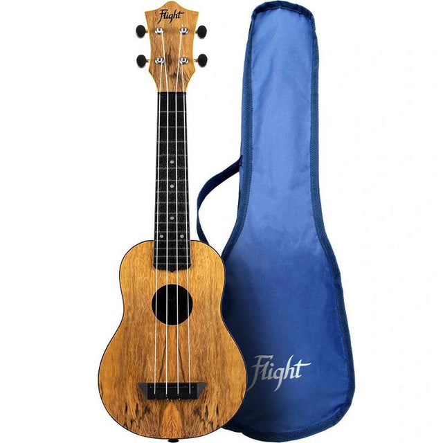 Flight TUS-55 MANGO Soprano Ukulele met Gelamineerde Mango Top, ABS Body en Aquila Super Nylgut Snaren