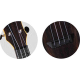 Flight TUS-55 AMARA Soprano Ukulele met Gelamineerde Amara Top, ABS Body en Aquila Super Nylgut Snaren
