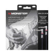 Monster Classic Gitaarkabel 20 cm Haakse Jack naar Haakse Jack