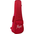 Flight DXBC Deluxe Concert Ukulele Gigbag 15mm Padded Wine Red met Accessoirevak