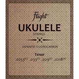 Flight FUST-100 Fluorocarbon Ukulele Snaren voor Tenor Ukulele, Made in Japan