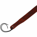 Flight S54 Bruine Leren Ukulele Strap EU Handgemaakt met Headstock Tie