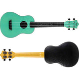 Flight TUC-35 LB Concert Ukulele Lichtblauw met Linden Top, ABS Body en Aquila Nylgut Snaren