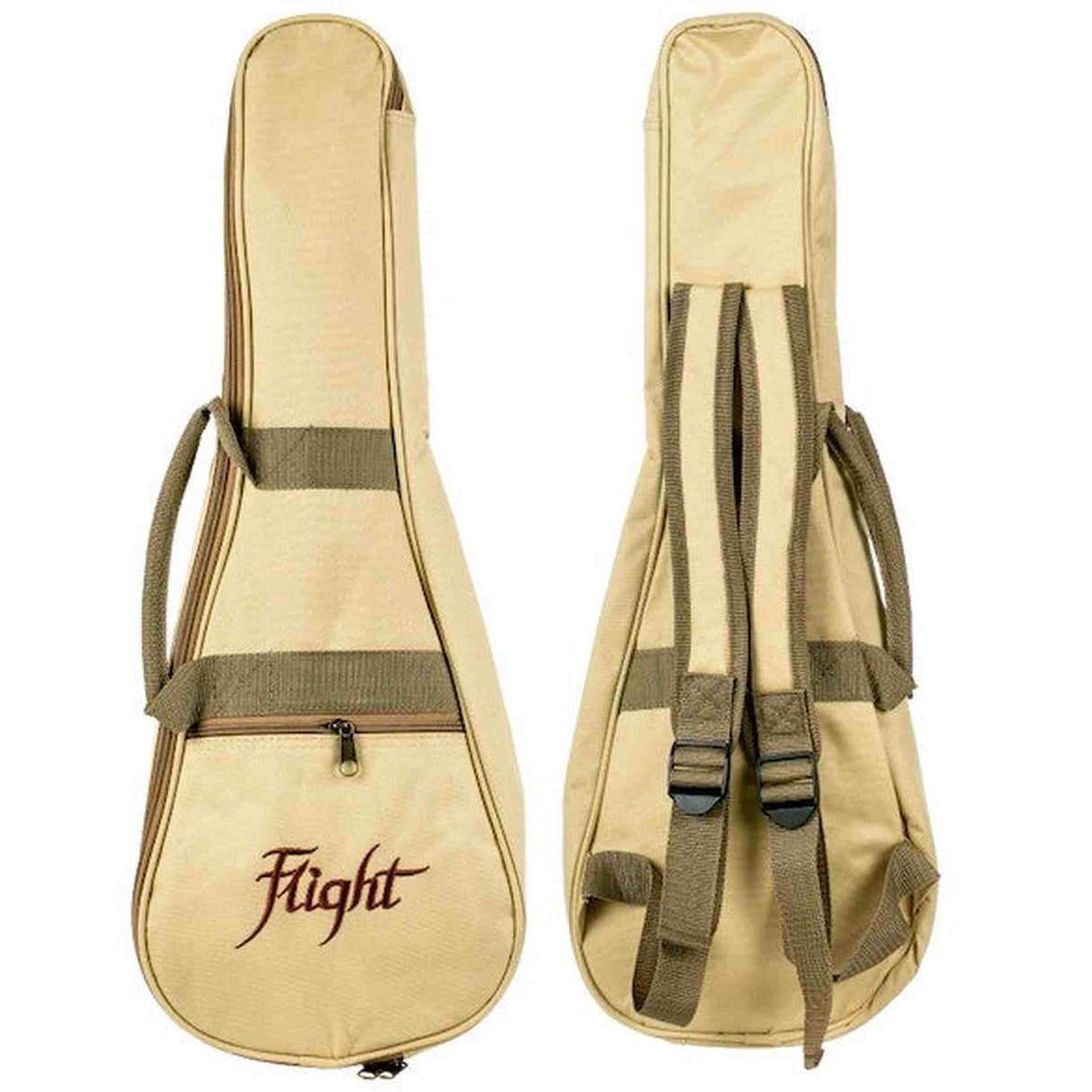 Flight AUC-33 Cupcake Concert Ukulele met Spruce Top, Sapele Body en Aquila Nylgut Snaren