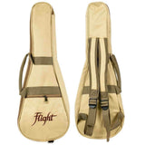 Flight AUC-33 Cupcake Concert Ukulele met Spruce Top, Sapele Body en Aquila Nylgut Snaren