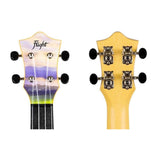Flight TUS-40 VIEW Soprano Ukulele met Linden Top, ABS Body en Nature View Print