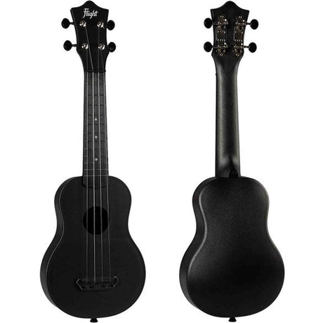 Flight UTS-35 INK Ultra Travel Soprano Ukulele met Polycarbonate Body en Fluorocarbon Snaren