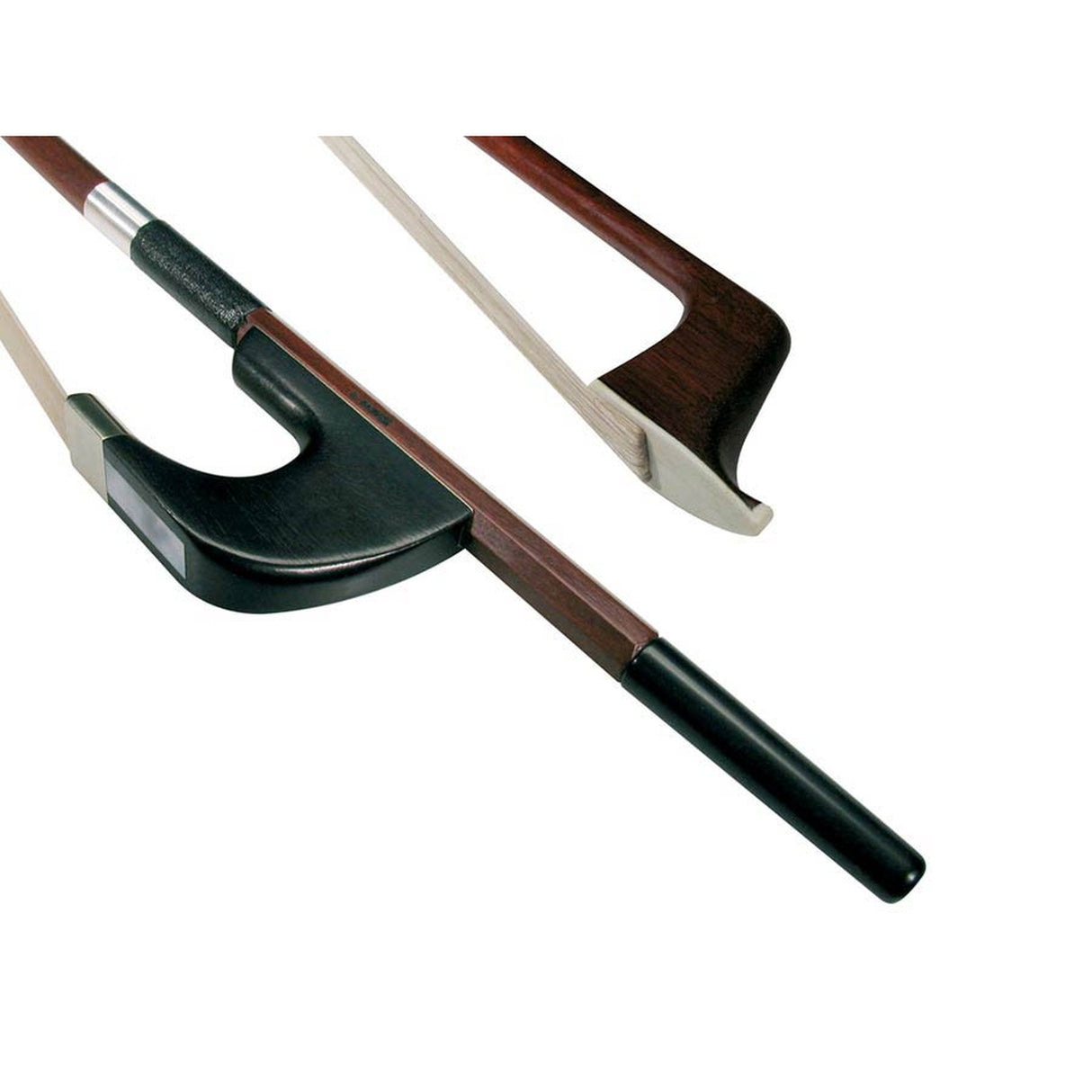 Dörfler DBD6 contrabas strijkstok, 3/4, German style, brazil wood, rond