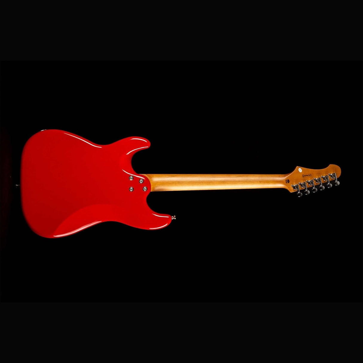JET JS-400 HT RD S-style Elektrische Gitaar Humbucker Hardtail Rosewood Toets Rood