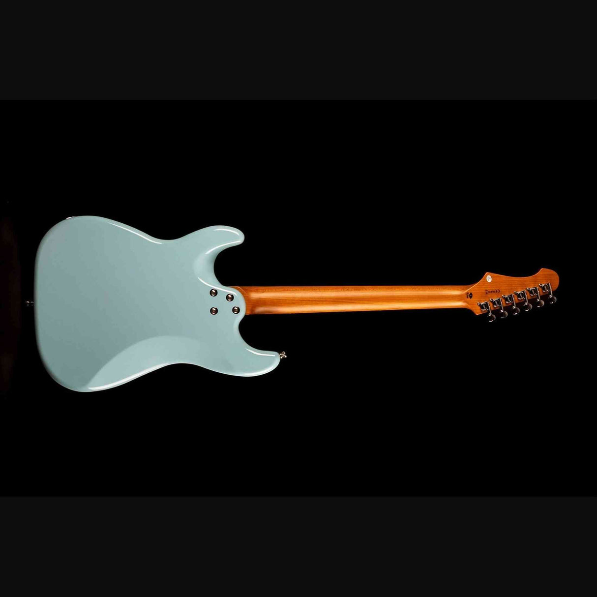 JET JS-400 HT BL S-style Elektrische Gitaar Humbucker Hardtail Rosewood Toets Blauw