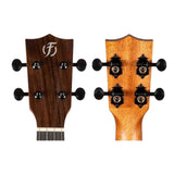 Flight NUC500 Concert Ukulele met Solid Mahogany Top, Rosewood Toets en D’Addario EJ87 Snaren