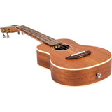 Flight Iris Concert Calantas Ukulele met Solid Calantas Top, Mahogany Body en Fluorocarbon Snaren