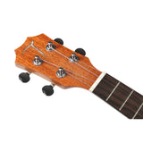 TOM 280 E Tenor Ukelele met Massief Sparren Bovenblad en Pickup Inclusief Luxe Hoes