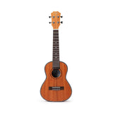 TOM 200 E Tenor Ukelele met Massief Mahonie en Pickup Inclusief Luxe Hoes
