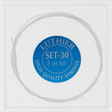 Luthier LE-36 E-6 snaar, silverplated nylon L-30 series, medium-hard tension