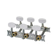 Boston 028-2 Machine Heads voor Klassieke Gitaar - Dubbele Doorboorde Metalen As, 70 mm