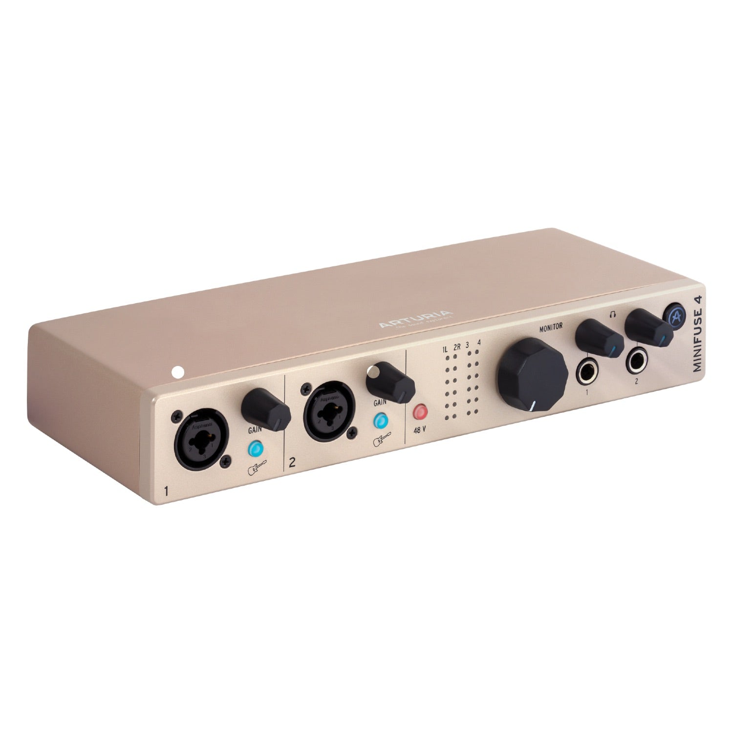 Arturia MiniFuse 4 Champagne Limited Edition 4x2 USB-C Audio Interface