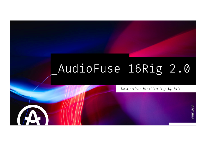 Arturia AudioFuse 16Rig 2.0 USB-C Audio Interface