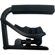 CLX Capo STL Adjustable BLK Capo voor Stalen Snaren Verstelbaar Zwart met Precisie-instelling