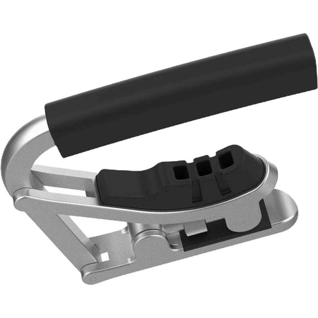 CLX Capo STL Adjustable SLV Capo voor Stalen Snaren Verstelbaar Zilver met Precisie-instelling