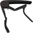 CLX Capo STL BLK Capo voor Stalen Snaren Zwart met Veermechanisme