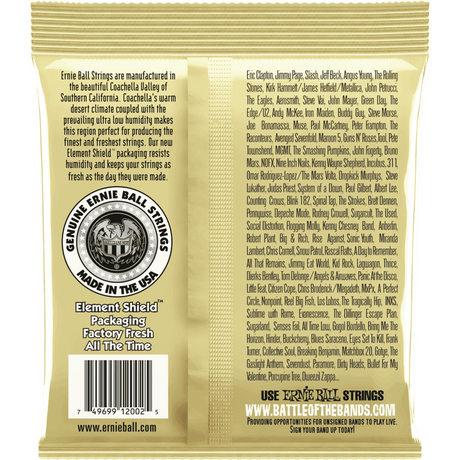Ernie Ball 2002 Earthwood Akoestische Gitaar Snaren Medium 013–056 80/20 Bronze
