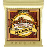Ernie Ball 2002 Earthwood Akoestische Gitaar Snaren Medium 013–056 80/20 Bronze