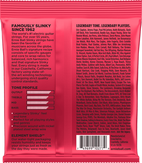 Ernie Ball 2226 Burly Slinky elektrische gitaarsnaren 011-052