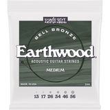 Ernie Ball 2344 Earthwood Bell Bronze Akoestische Gitaarsnaren Medium 13–56