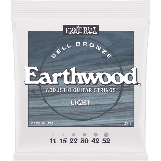 Ernie Ball 2348 Earthwood Bell Bronze Akoestische Gitaarsnaren Light 11–52