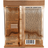 Ernie Ball 3543 Earthwood Fosforbrons Akoestische Gitaarsnaren Custom Medium 12.5–56 3-Pack