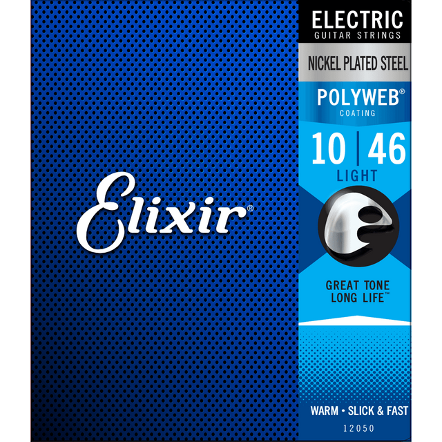 Elixir 12050 Polyweb elektrische gitaarsnaren Light 010-046