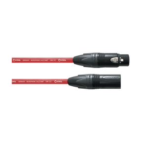 Cordial CMP FM RT Select Microfoonkabel – XLR mannelijk/vrouwelijk – Rood
