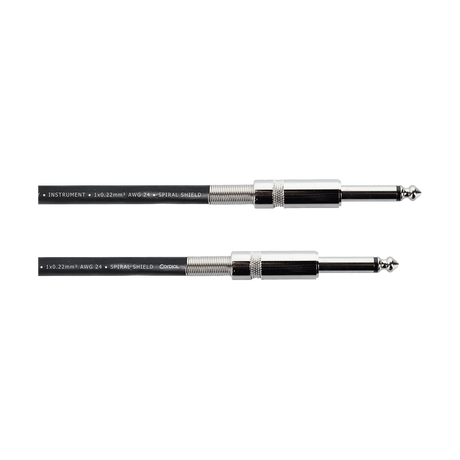 Cordial EL PP Elements Instrumentkabel Mono Jack Recht Zwart