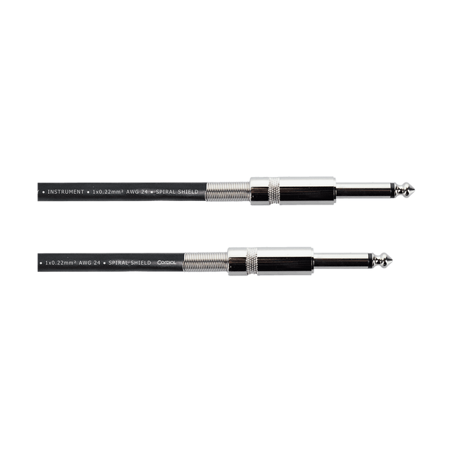 Cordial EL PP Elements Instrumentkabel Mono Jack Recht Zwart