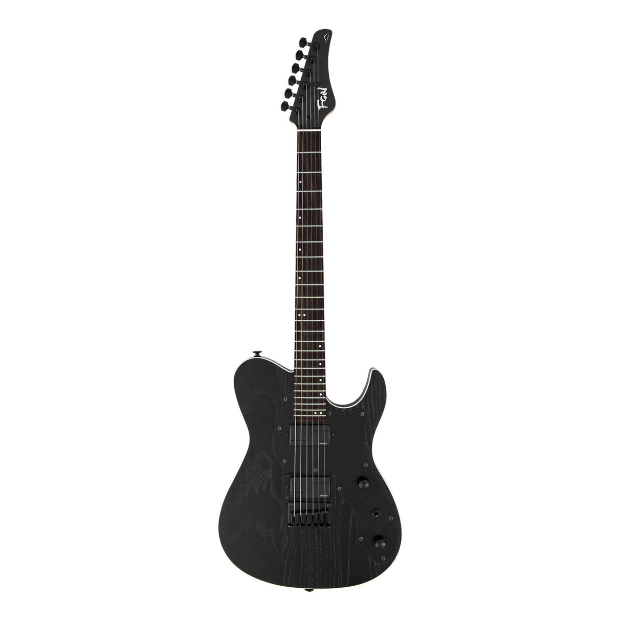 FGN J-Standard Iliad Dark Evolution 664 elektrische gitaar Open Pore Black Fishman Fluence