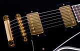 FGN Neo Classic LC10 elektrische gitaar Black, Alnico 5 humbuckers, gouden hardware, met gigbag
