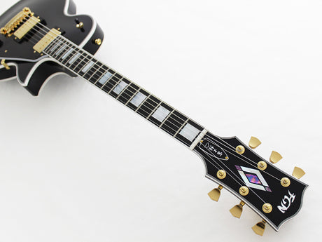 FGN Neo Classic LC20 elektrische gitaar Black High Gloss, Seymour Duncan SH 1 en SH 4, met gigbag