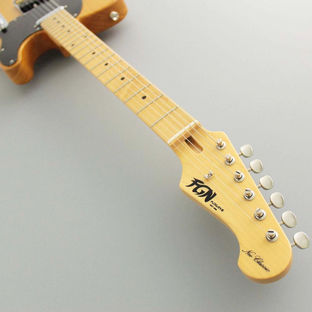 FGN Neo Classic TE100 elektrische gitaar Vintage Natural incl. gigbag