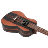 Flight DUC460 EQ Concert Ukulele – Elektro-akoestisch, Amara hout, met FU-T3 Pickup