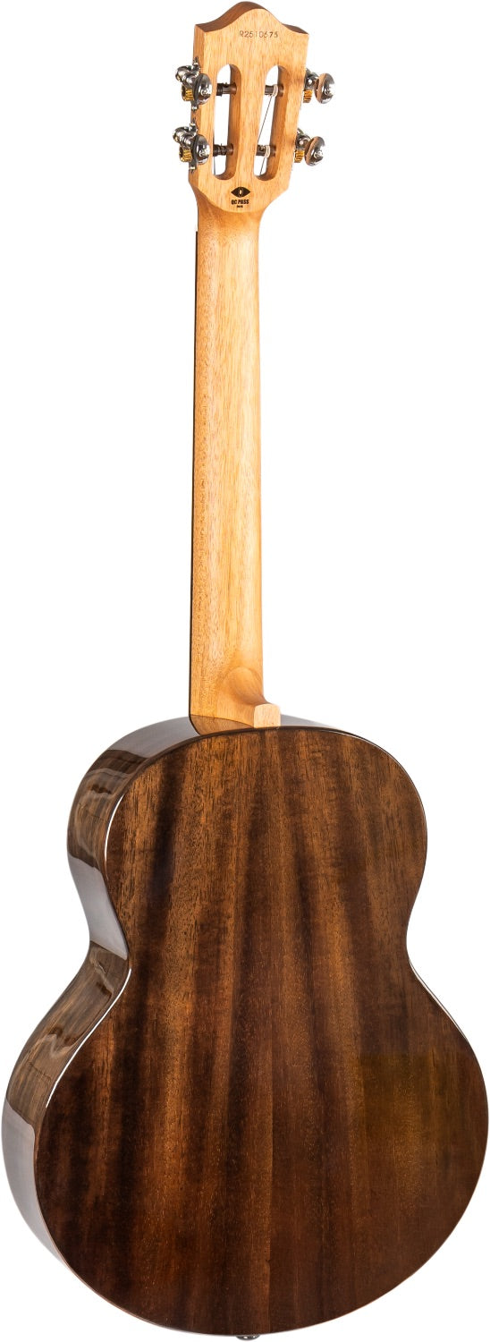 Flight Iris Tinta Baritone TBK Ukulele - Transparent Black