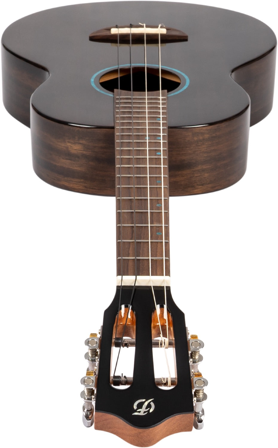Flight Iris Tinta Baritone TBK Ukulele - Transparent Black