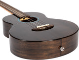 Flight Iris Tinta Baritone TBK Ukulele - Transparent Black