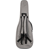 Flight MBB-30 GY Mini Bass Gigbag 15mm Gevoerd Grijs met Accessoirevak